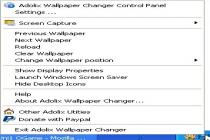 Captura Adolix Wallpaper Changer