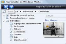 Captura Windows Media Player