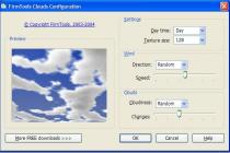 Captura Firmtools Clouds Screensaver
