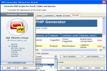 Captura Oracle PHP Generator