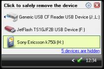 Captura USB Safely Remove