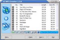 Captura EZ MP3 Creator