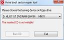 Avira Boot Sector Repair Tool