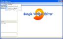 Google Widget Editor