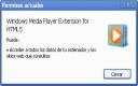 Captura Windows Media Player Extension for HTML5 (Chrome)