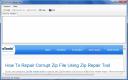 Zip Open File Tool
