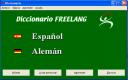 Captura Diccionario Freelang Alemán-Español