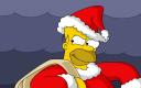 Captura Homer Papá Noel