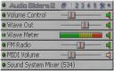 Audio Sliders