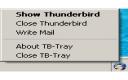 Thunderbird-Tray