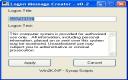Captura Logon Message Creator