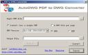 AutoDWG PDF To DWG Converter