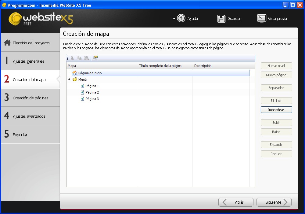 descargar gratis website x5 evolution 9