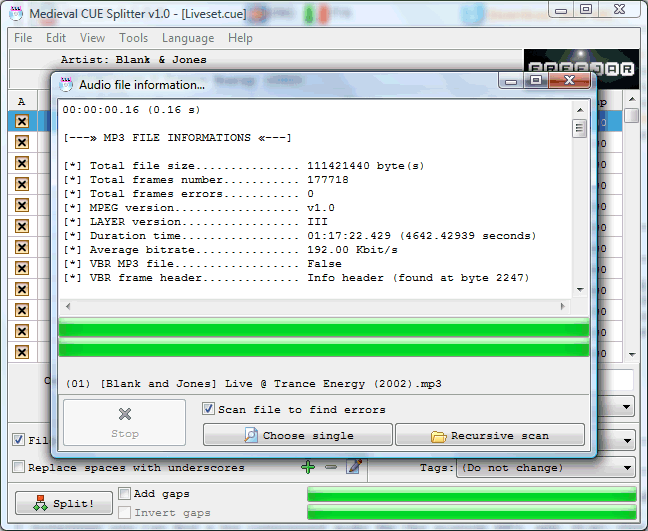 medivel cue splitter mp3 medivel cue splitter mp3